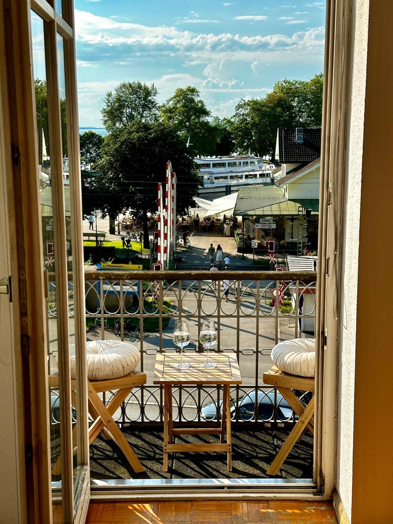 Ferienwohnung Mit Balkon Und Seeblick Bregenz Exterior foto