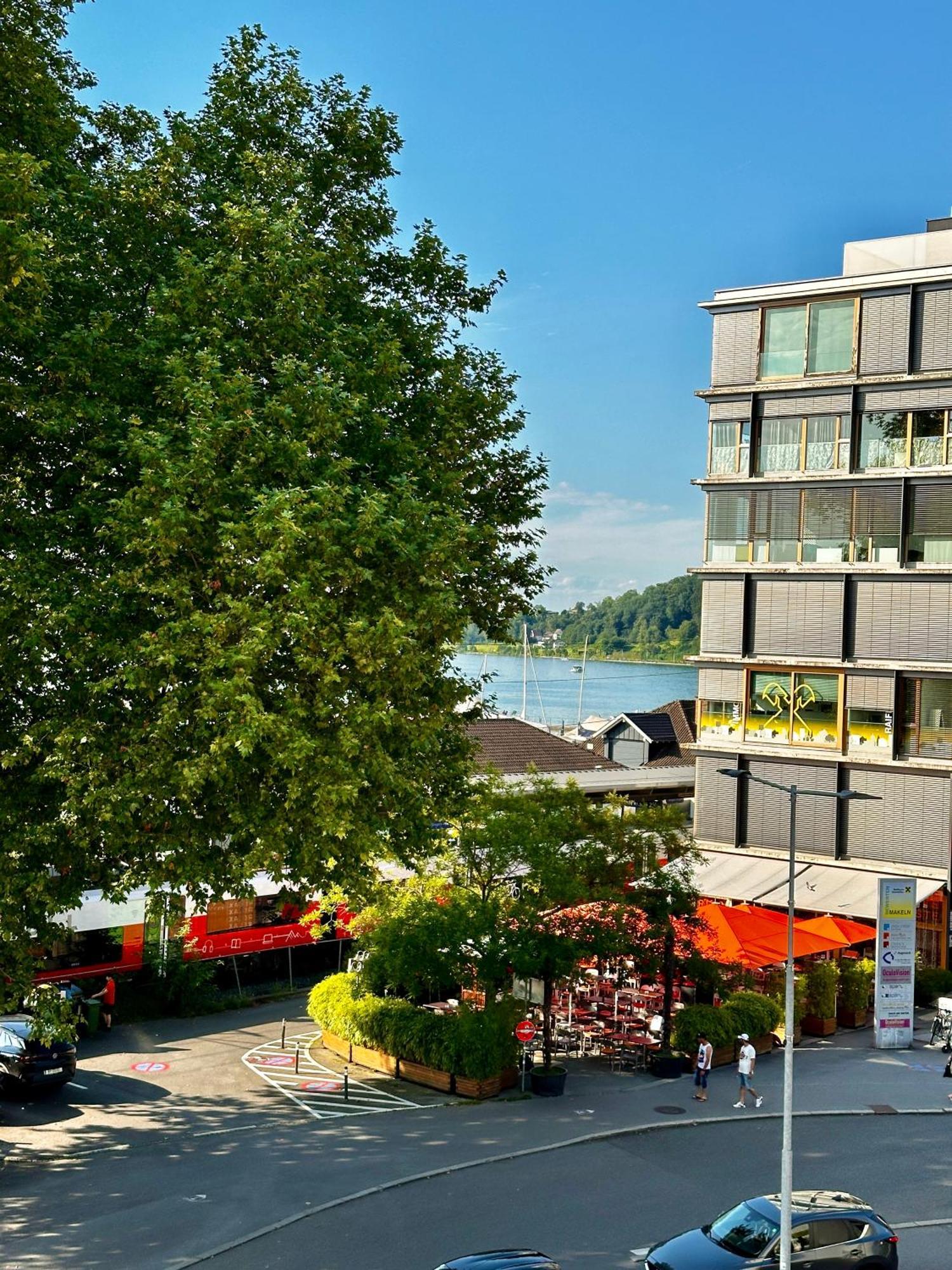 Ferienwohnung Mit Balkon Und Seeblick Bregenz Exterior foto